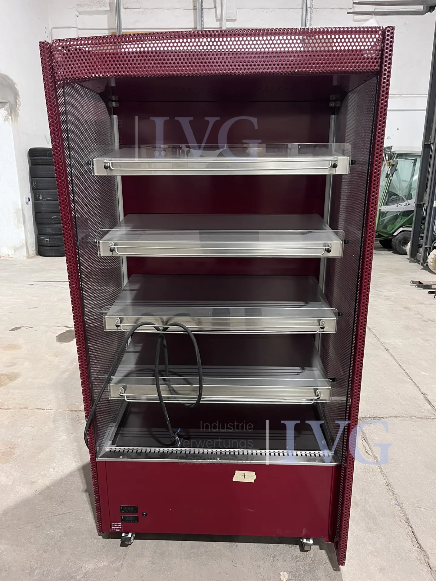 Beheizte Selbstbedienungstheke DOREGRILL V100 LS 5 Niveaux Pulse